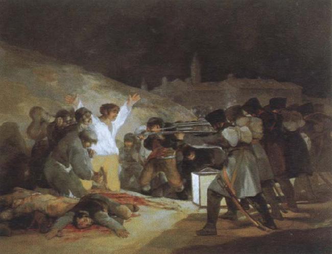 Francisco Goya the third of may 1808 France oil painting art
